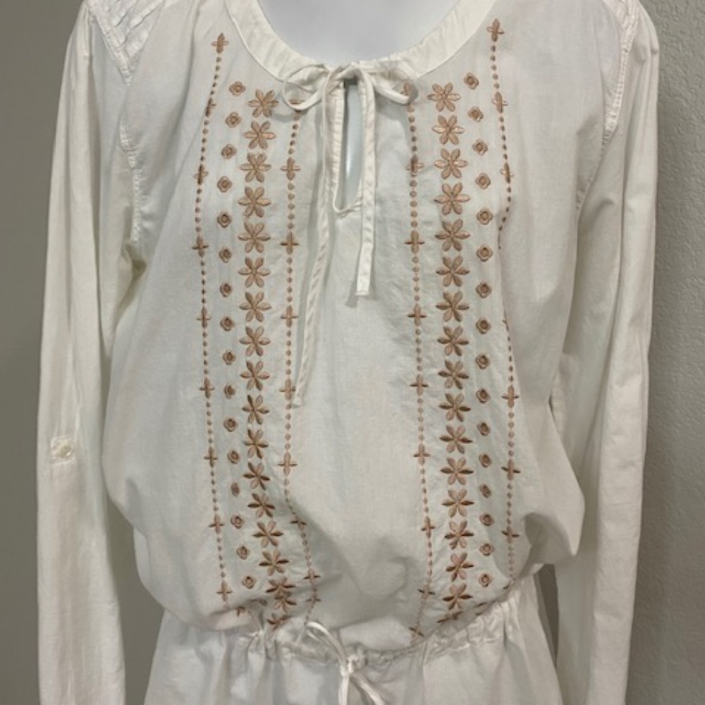 Prana Boho Renaissance Style Top Size Large - Picture 2 of 8